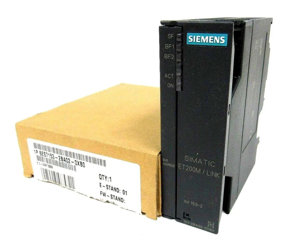 Siemens 6ES7153-2BA02-0XB0 SIMATIC ET 200M Interface Module Refurbished